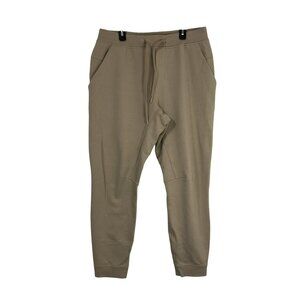 Lululemon Jogger Pants Technical Comfort Athleisure Wear Khaki Size L Mens